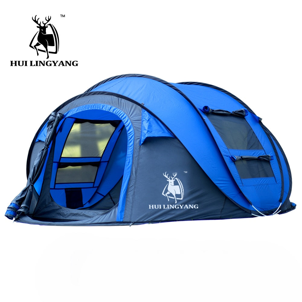 3-4 persons automatic speed open tent