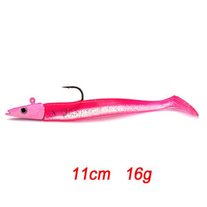 11cm 10g 16g 22g Glow Soft Fishing Lure