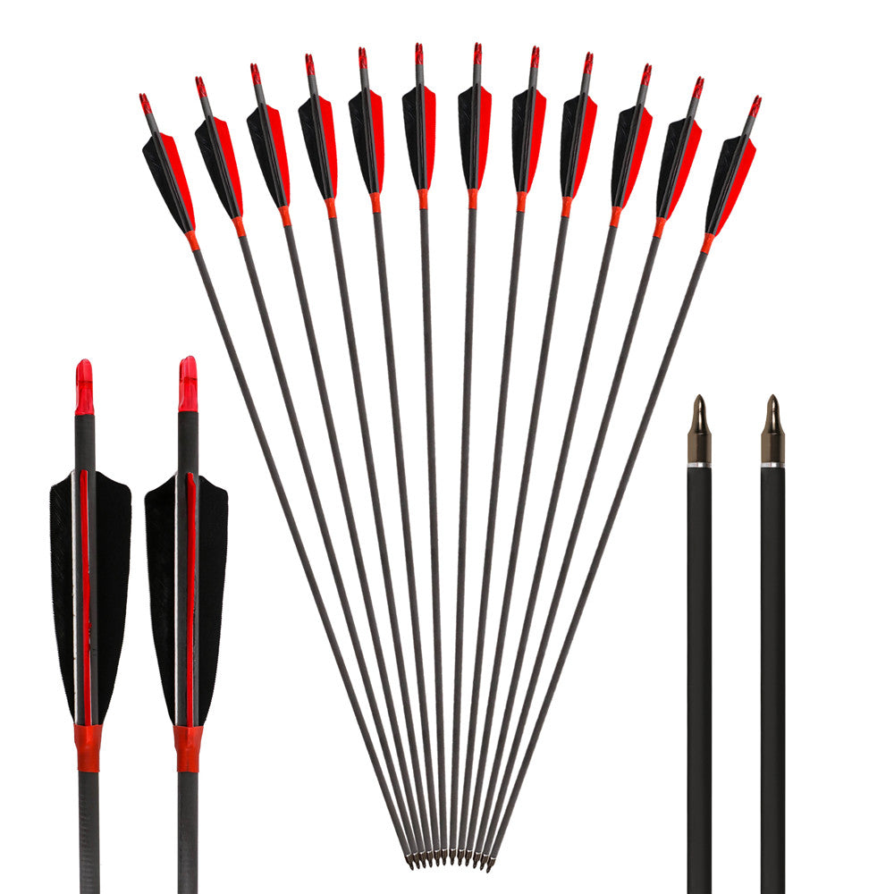 6 Pack Archery  Hunting Arrows