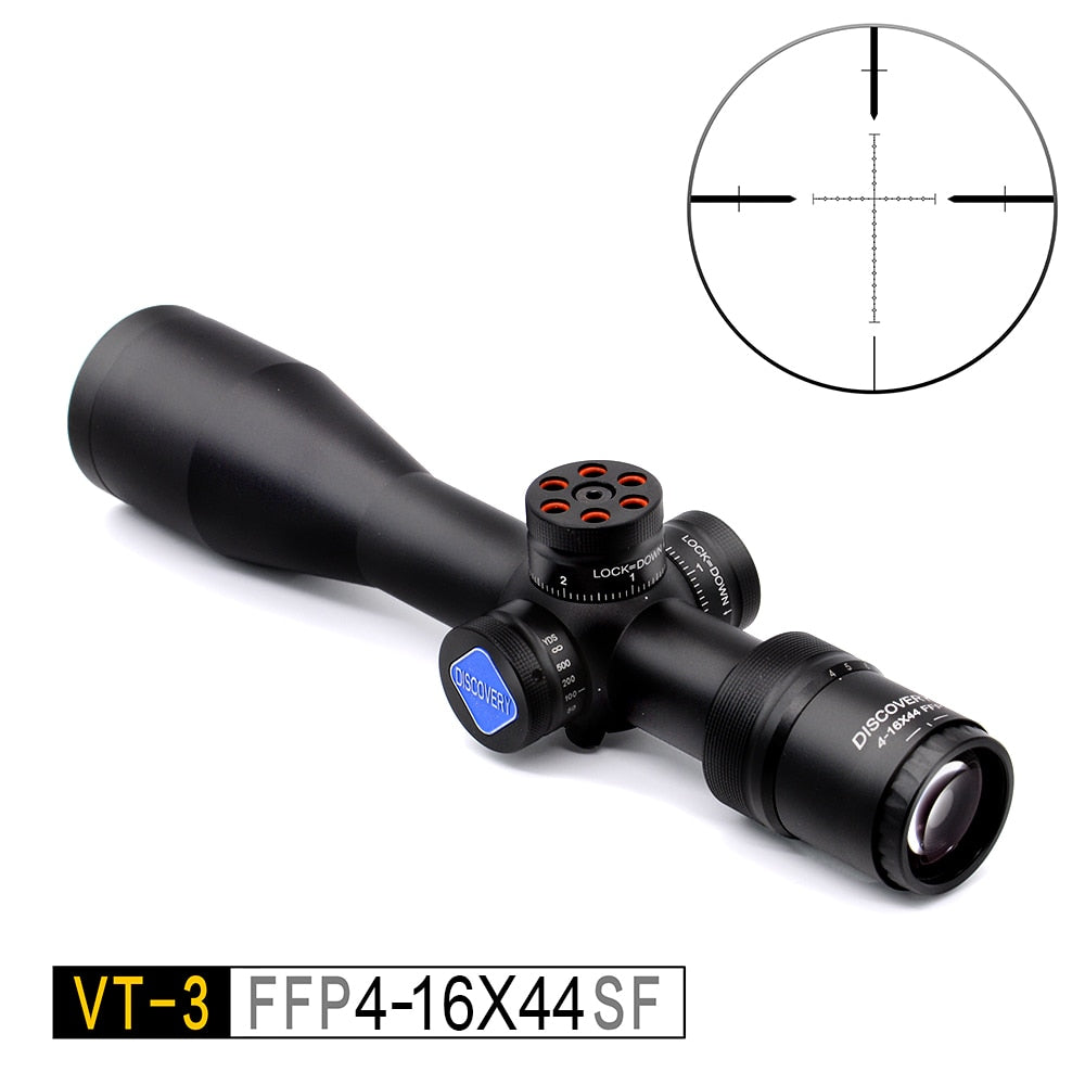 Discovery VT-3 4-16X44 SF FFP Riflescope