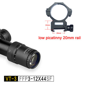 Discovery VT-3 4-16X44 SF FFP Riflescope