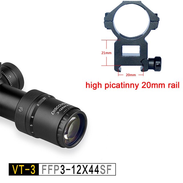 Discovery VT-3 4-16X44 SF FFP Riflescope