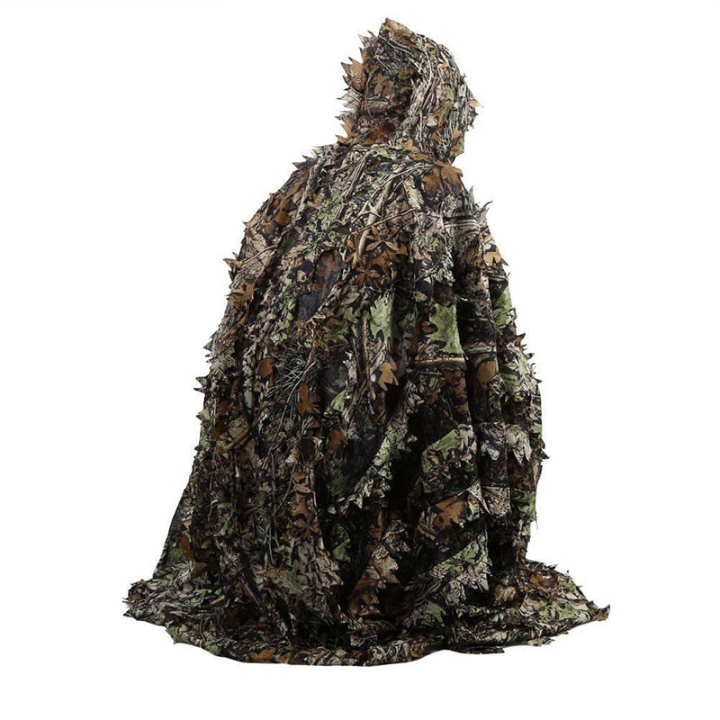 3D Woodland Camouflage Ghillie Suit